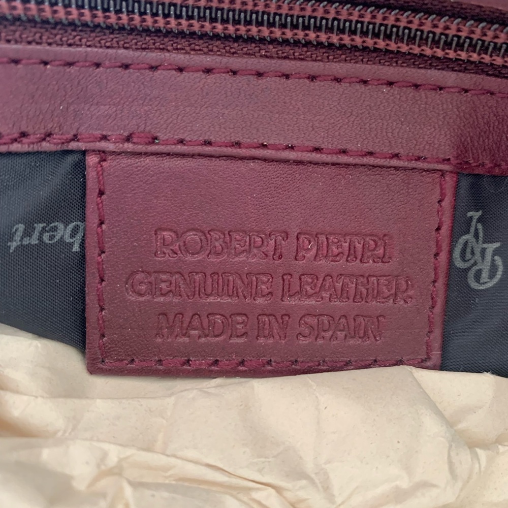 Plum Robert Pietri Leather Hobo - Picture 2 of 3